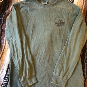Green long sleeve t-shirt